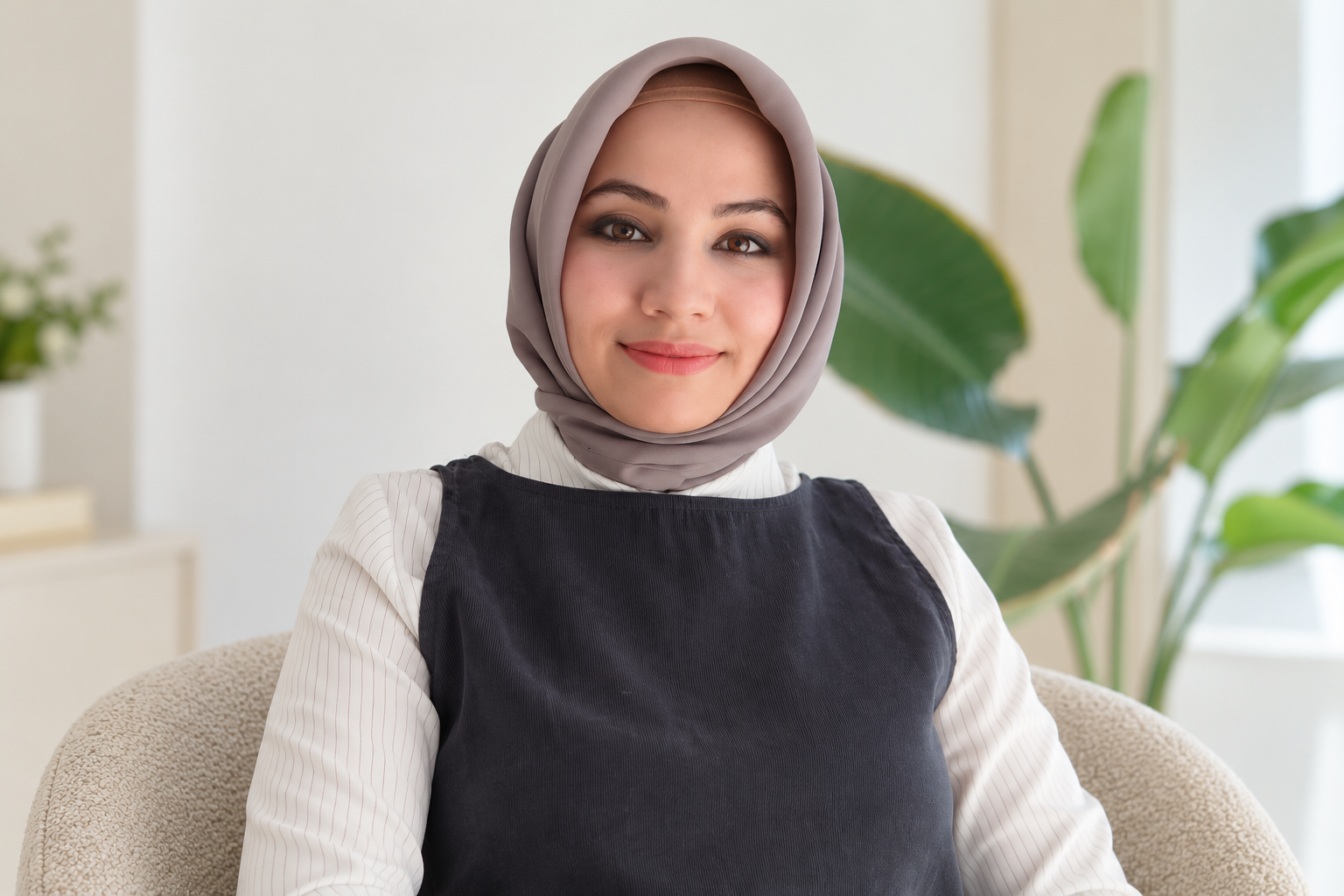 Uzm. Dr. Saliha İPEK ŞENYİĞİT, klinikte